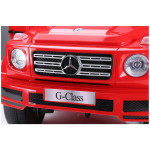 Elektrické autíčko - Mercedes  - G500 - červené